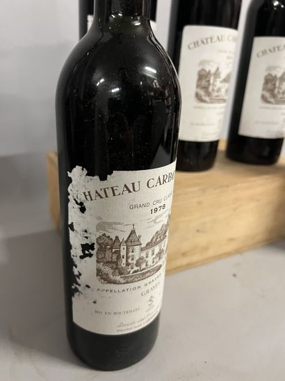 6 bottles Château CARBONNIEUX, Pessac-Léognan...