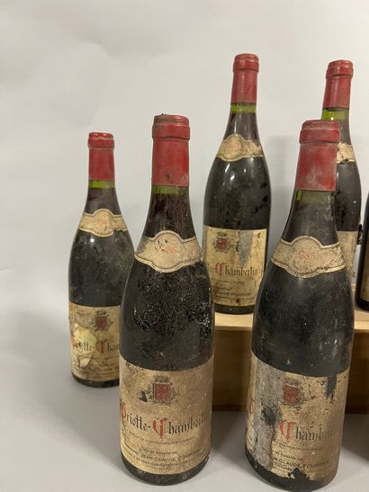 9 bouteilles GRIOTTE-CHAMBERTIN, Domaine...
