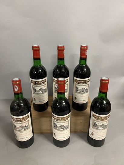 6 bottles Château BEL ORME Tronquoy de Lalande,...