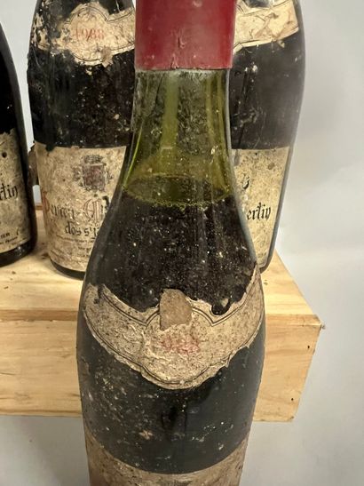 4 bouteilles GEVREY-CHAMBERTIN 