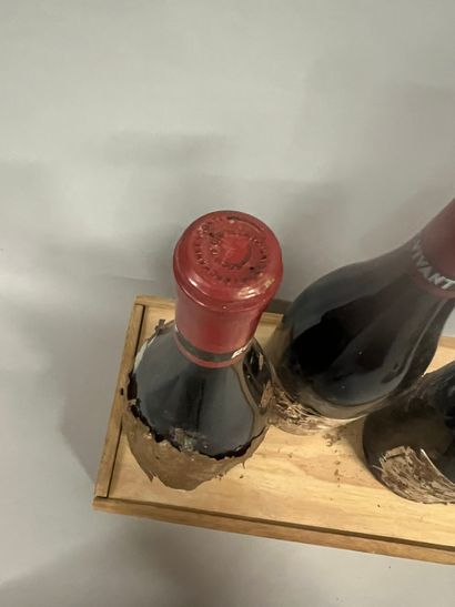 3 bouteilles ROMANEE SAINT-VIVANT, DRC 1991...