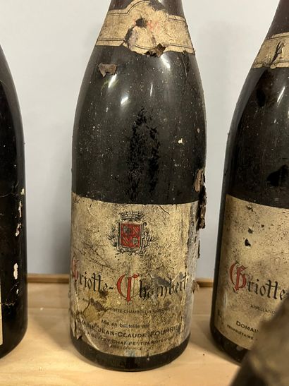 9 bouteilles GRIOTTE-CHAMBERTIN, Domaine...