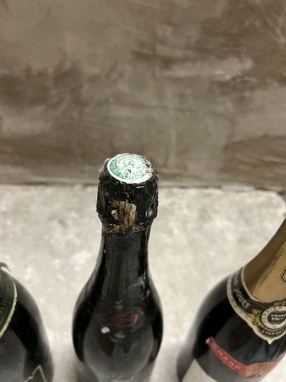 3 bottles CHAMPAGNE brut, (1 Besserat de...