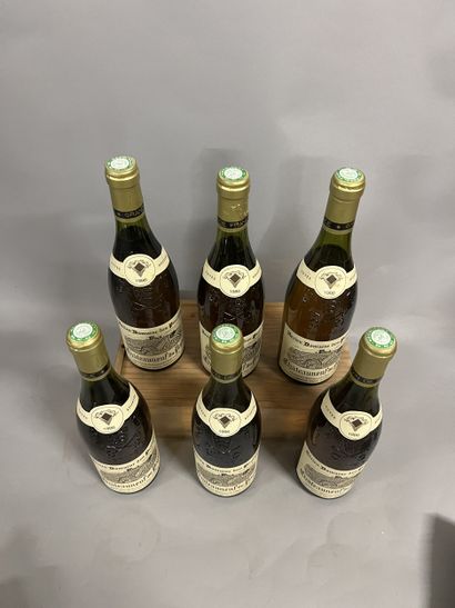 6 bottles CHATEAUNEUF-DU-PAPE white, A. Granier...