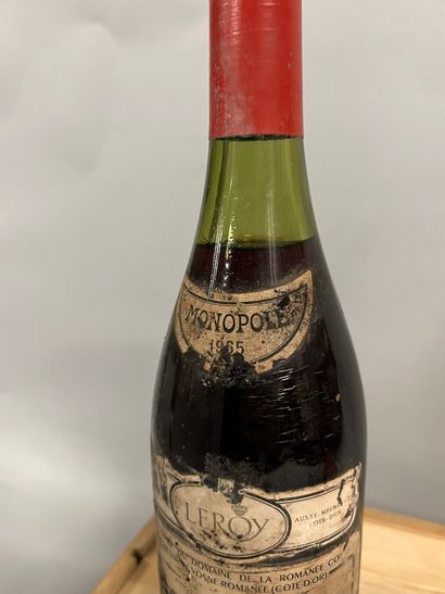 1 bottle LA TACHE, DRC 1965 (ea but vintage...