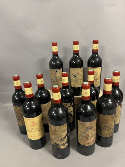 12 bottles Château PHELAN-SEGUR, Saint-Estèphe...