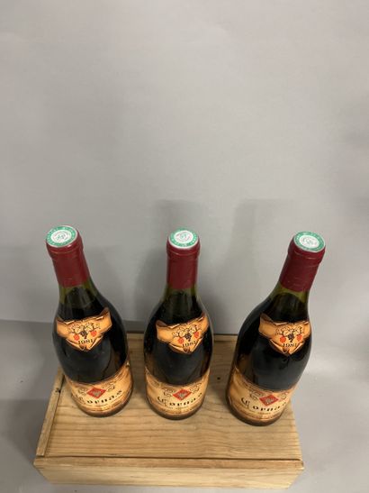 3 bottles CORNAS A. Fumat 1981 (TLB)