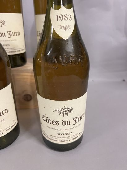 6 bottles COTES DU JURA Savagnin, M. Perron...