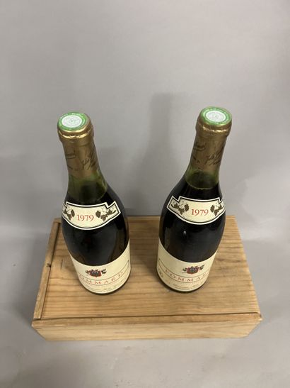 2 bottles POMMARD J. Guillemard 1979 (LB...