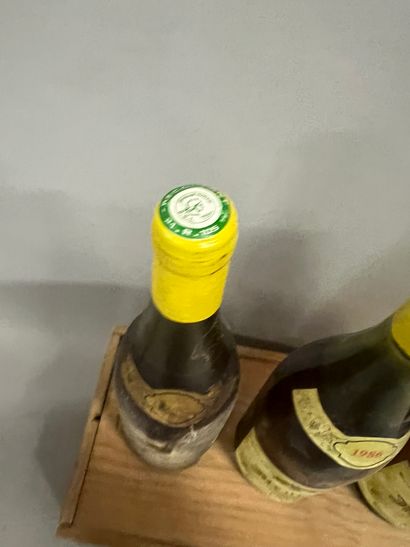 3 bottles MEURSAULT R. Billard 1986 (1 LB...