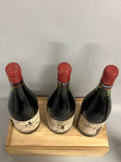 3 bottles RICHEBOURG, DRC 1971 (ea, TLB)