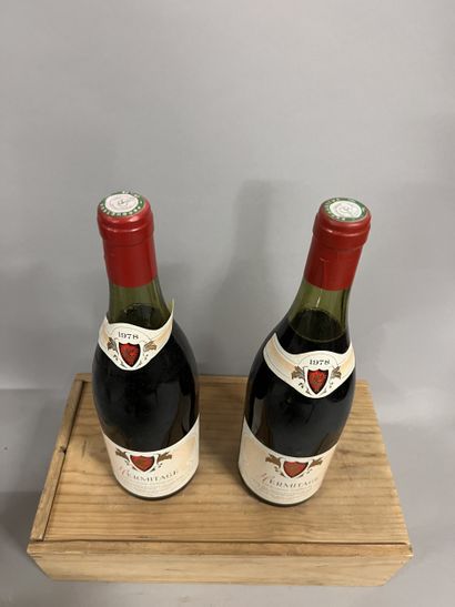 2 bottles HERMITAGE Union des Propriétaires...