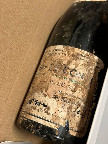 1 bouteille ROMANEE-CONTI, 1991 (ea, très...