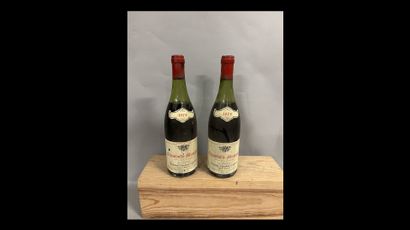 2 bottles CHAMBOLLE-MUSIGNY C. Confuron 1979...