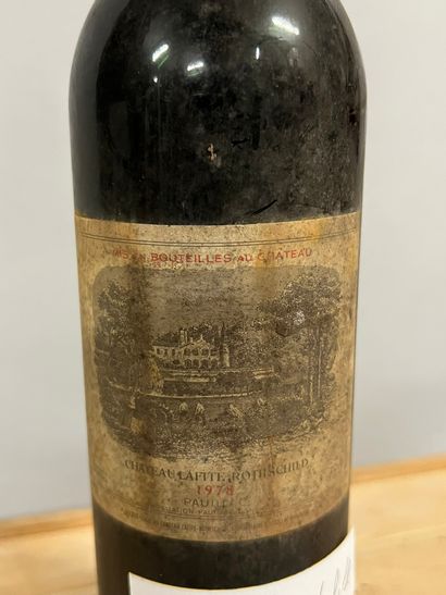 1 bottle Château LAFITE-ROTHSCHILD, 1° cruPauillac...