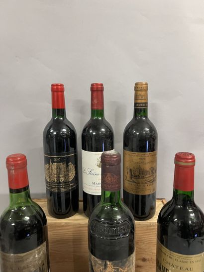 6 bottles MARGAUX DIVERS (2 Ch. Brane-Cantenac:...