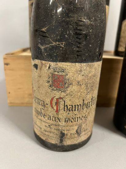 5 bouteilles GEVREY-CHAMBERTIN 
