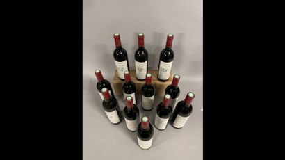 12 bottles Château CLARKE, Listrac 1982 (elt,...