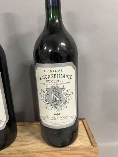 2 magnums Château LA CONSEILLANTE, Pomerol...