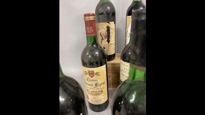 12 bottles SAINT-EMILION DIVERS (and, ea;...