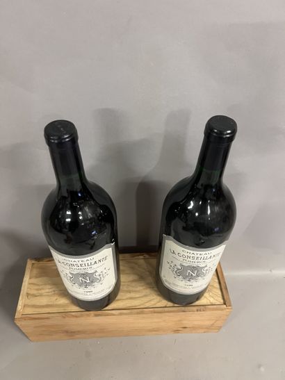 2 magnums Château LA CONSEILLANTE, Pomerol...