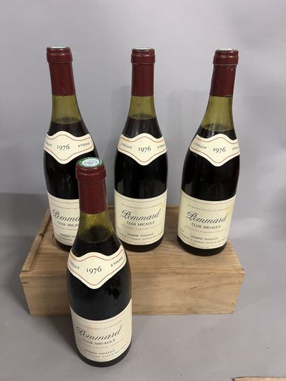 4 bottles POMMARD 