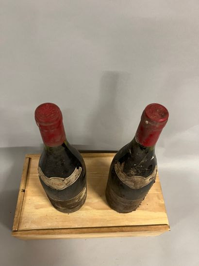 2 bouteilles GEVREY-CHAMBERTIN 