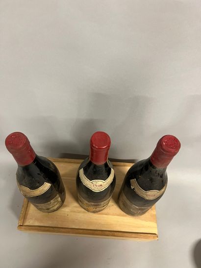 3 bouteilles GRIOTTE-CHAMBERTIN, Domaine...