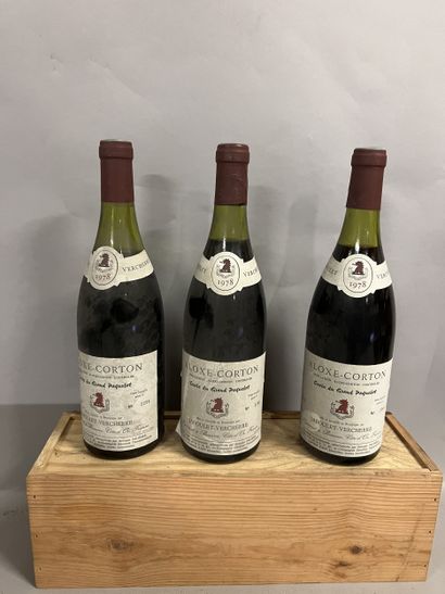 3 bottles ALOXE-CORTON, 