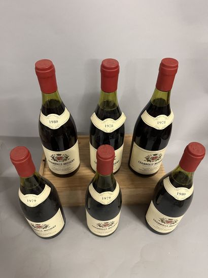 6 bottles CHAMBOLLE-MUSIGNY M. Régnier (2...