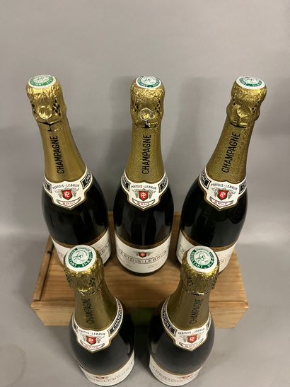 5 bottles CHAMPAGNE 