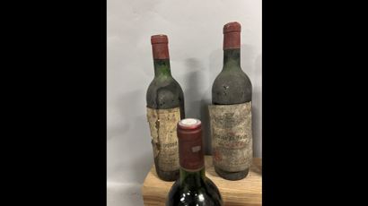 5 bottles POMEROL & SAINT-EMILION DIVERS...