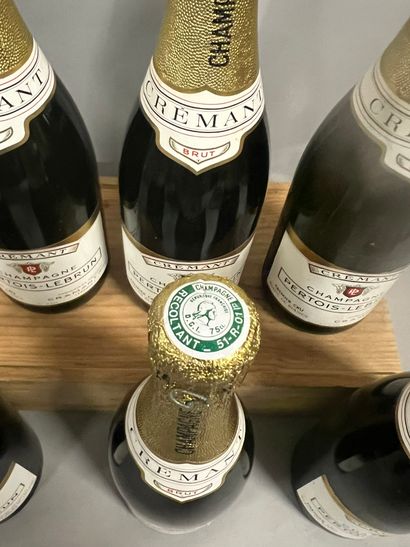 6 bottles CHAMPAGNE 
