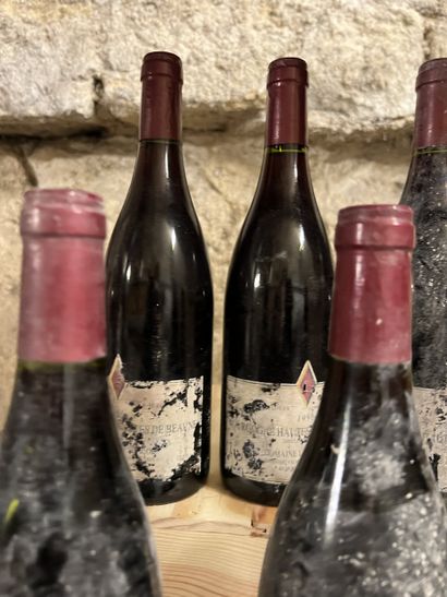 6 bouteilles HAUTES-COTES-DE-BEAUNE Lucien...