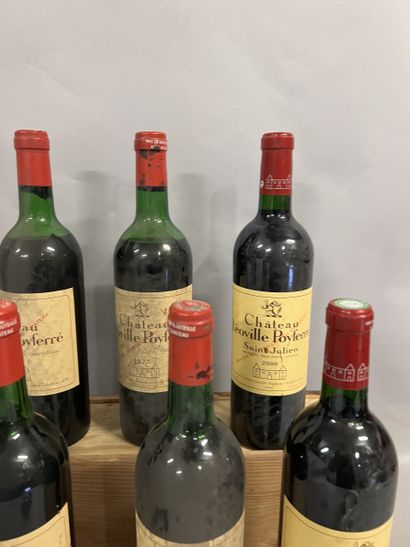 6 bottles Château LEOVILLE POYFERRE, 2° cru...
