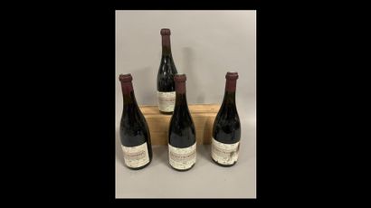 4 bouteilles GEVREY-CHAMBERTIN François Martenot...