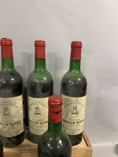 6 bottles Château MOULIN RICHE, Saint-Julien...
