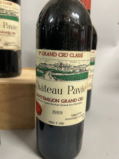 12 bottles Château PAVIE, 1° Grand Cru St-Emilion...