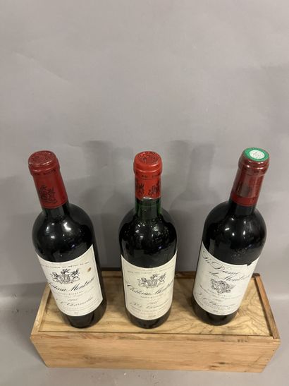 2 bottles Château MONTROSE, 2° cru Saint-Estèphe...