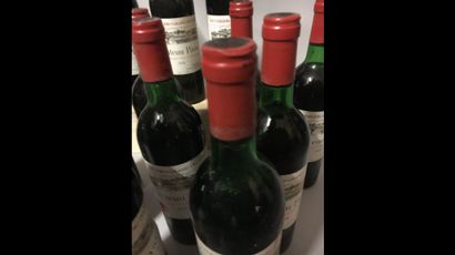 12 bottles Château PAVIE, 1° Grand Cru St-Emilion...