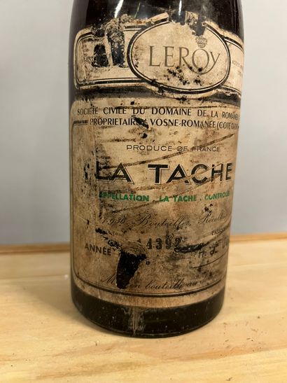 1 bottle LA TACHE, DRC 1965 (ea but vintage...
