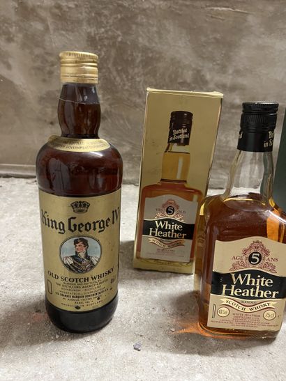 3 bottles SCOTCH WHISKY 