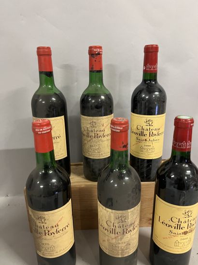 6 bottles Château LEOVILLE POYFERRE, 2° cru...