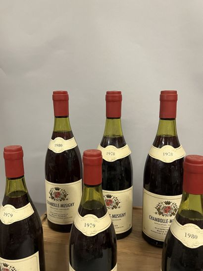 6 bottles CHAMBOLLE-MUSIGNY M. Régnier (2...