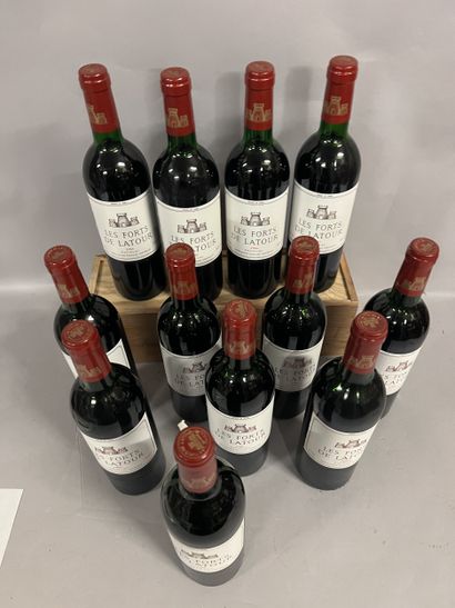 12 bottles LES FORTS DE LATOUR, Pauillac...