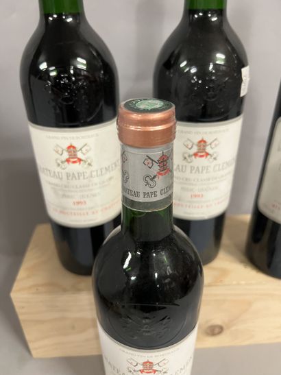 4 bottles Château PAPE CLEMENT, Pessac-Léognan...