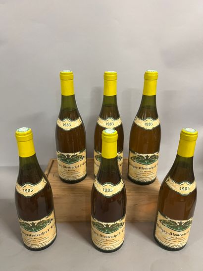 6 bottles PULIGNY-MONTRACHET 
