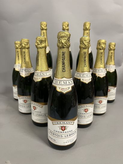 11 bottles CHAMPAGNE Pertois-Lebrun (Cra...