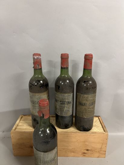 4 bottles Château BRANE-CANTENAC, 2° cru...