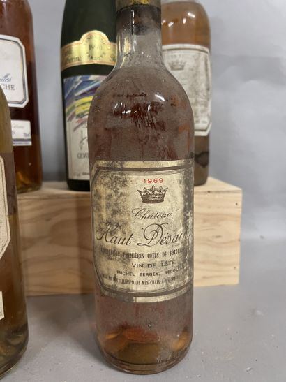 5 bottles BLANCS DIVERS (1 Blanc de Lynch-Bages...